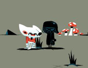 Illustration for article titled CrappyCat Fights Monsters Using the Power of Alcohol